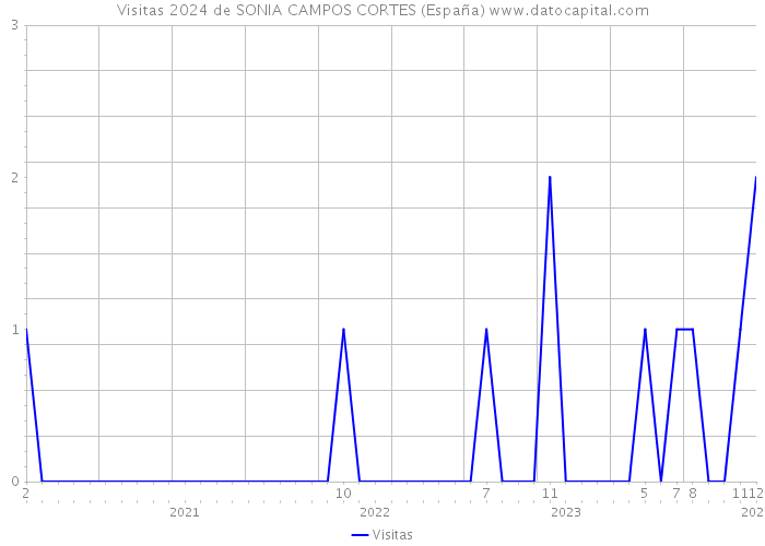 Visitas 2024 de SONIA CAMPOS CORTES (España) 