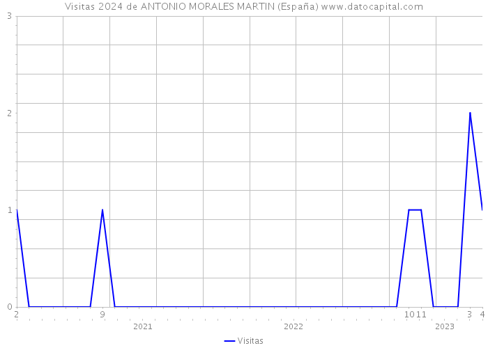 Visitas 2024 de ANTONIO MORALES MARTIN (España) 