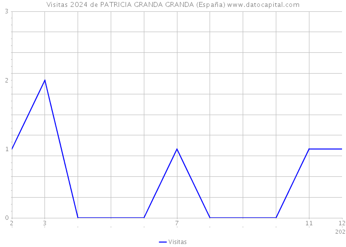 Visitas 2024 de PATRICIA GRANDA GRANDA (España) 