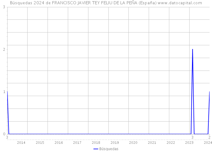 Búsquedas 2024 de FRANCISCO JAVIER TEY FELIU DE LA PEÑA (España) 