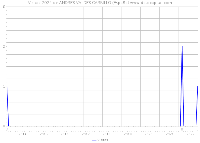 Visitas 2024 de ANDRES VALDES CARRILLO (España) 