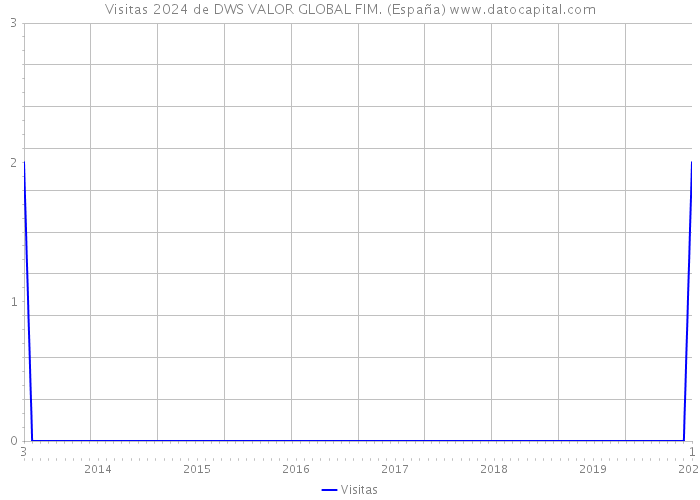 Visitas 2024 de DWS VALOR GLOBAL FIM. (España) 