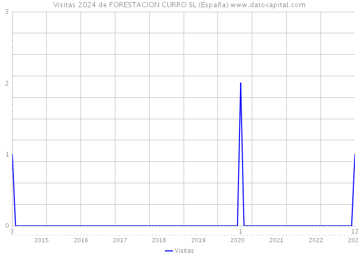 Visitas 2024 de FORESTACION CURRO SL (España) 