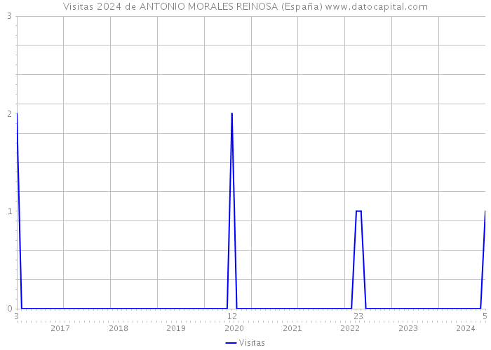 Visitas 2024 de ANTONIO MORALES REINOSA (España) 