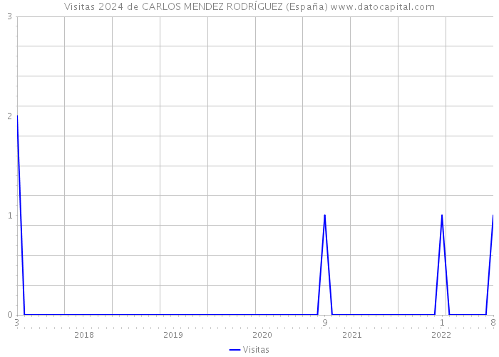 Visitas 2024 de CARLOS MENDEZ RODRÍGUEZ (España) 