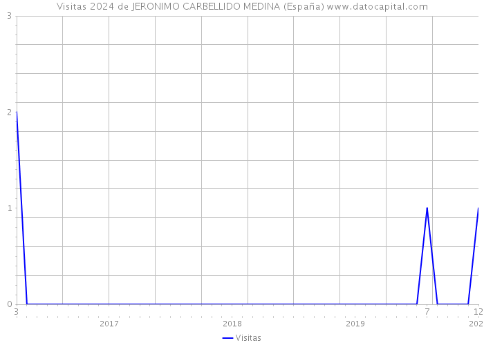 Visitas 2024 de JERONIMO CARBELLIDO MEDINA (España) 