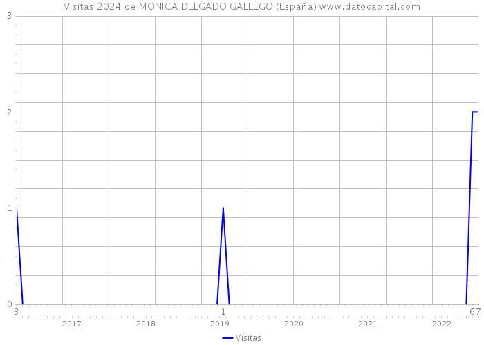 Visitas 2024 de MONICA DELGADO GALLEGO (España) 