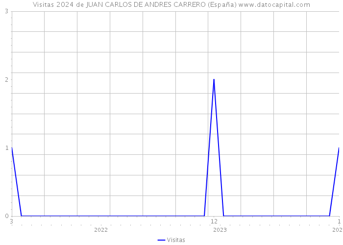 Visitas 2024 de JUAN CARLOS DE ANDRES CARRERO (España) 
