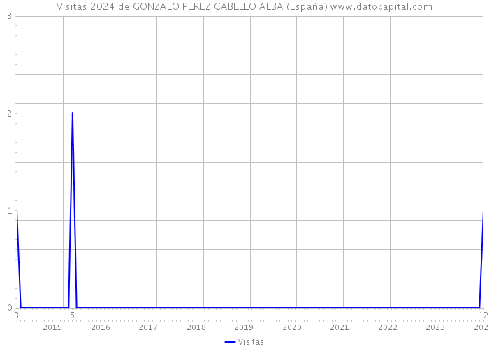 Visitas 2024 de GONZALO PEREZ CABELLO ALBA (España) 
