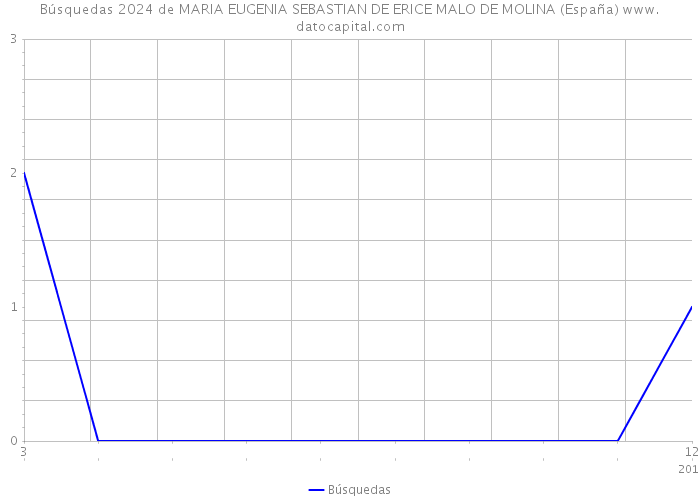 Búsquedas 2024 de MARIA EUGENIA SEBASTIAN DE ERICE MALO DE MOLINA (España) 