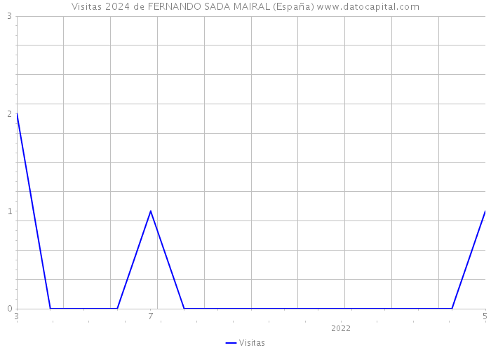 Visitas 2024 de FERNANDO SADA MAIRAL (España) 