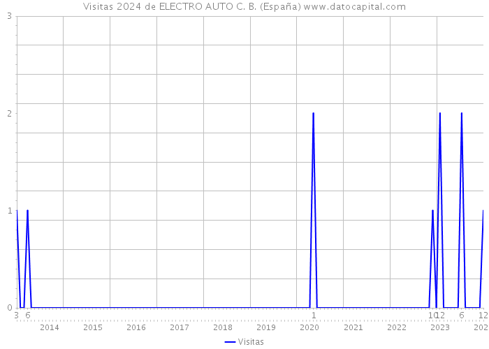 Visitas 2024 de ELECTRO AUTO C. B. (España) 