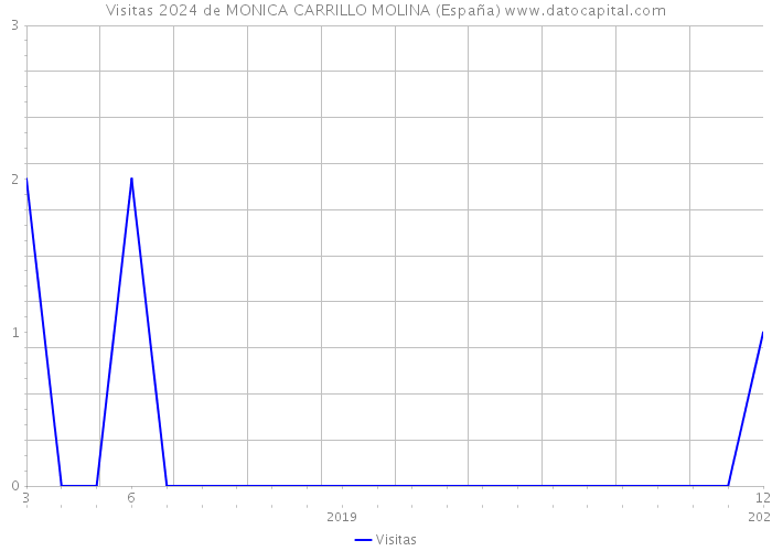 Visitas 2024 de MONICA CARRILLO MOLINA (España) 