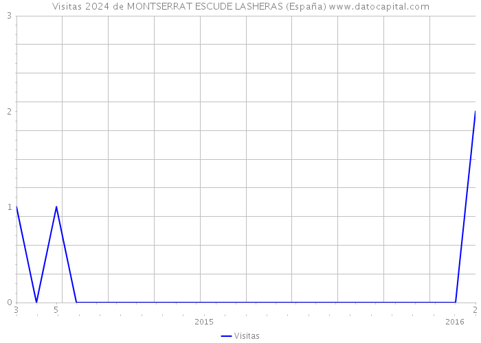 Visitas 2024 de MONTSERRAT ESCUDE LASHERAS (España) 