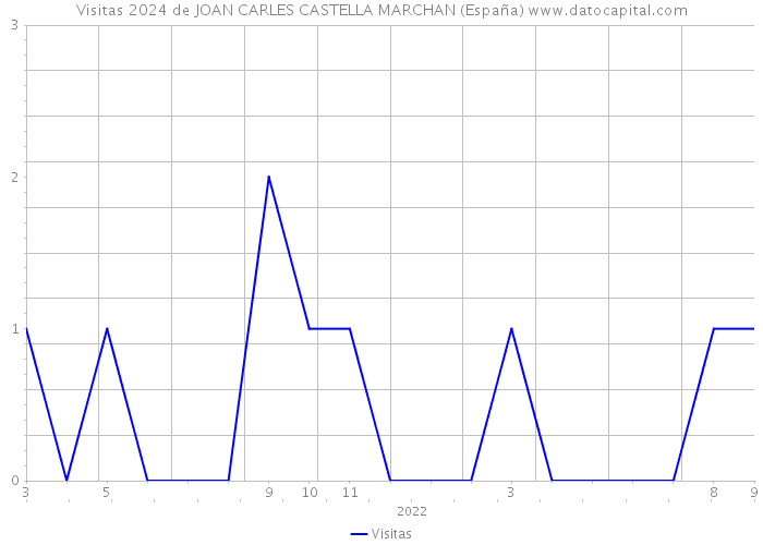 Visitas 2024 de JOAN CARLES CASTELLA MARCHAN (España) 