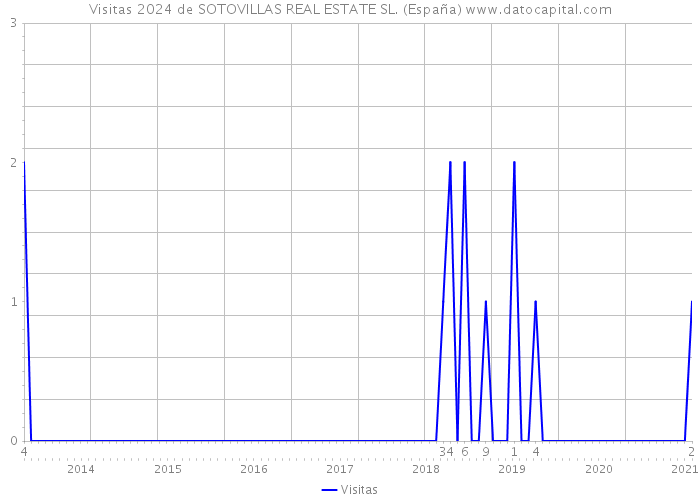 Visitas 2024 de SOTOVILLAS REAL ESTATE SL. (España) 