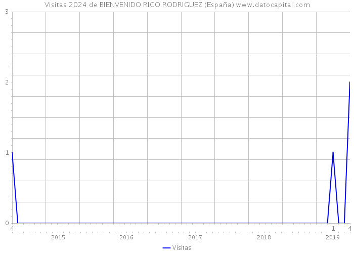 Visitas 2024 de BIENVENIDO RICO RODRIGUEZ (España) 