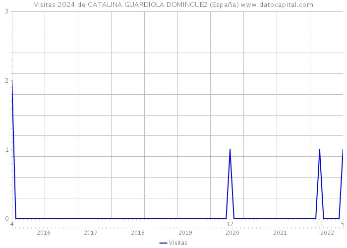 Visitas 2024 de CATALINA GUARDIOLA DOMINGUEZ (España) 