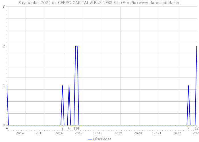 Búsquedas 2024 de CERRO CAPITAL & BUSINESS S.L. (España) 