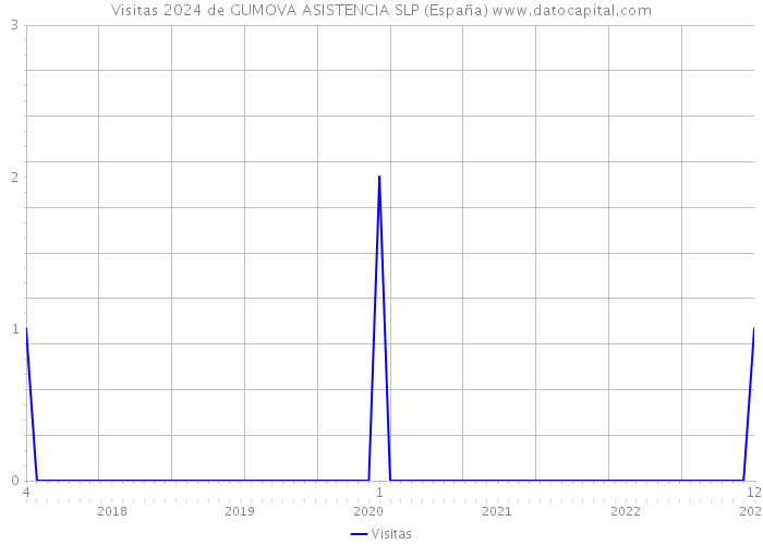 Visitas 2024 de GUMOVA ASISTENCIA SLP (España) 