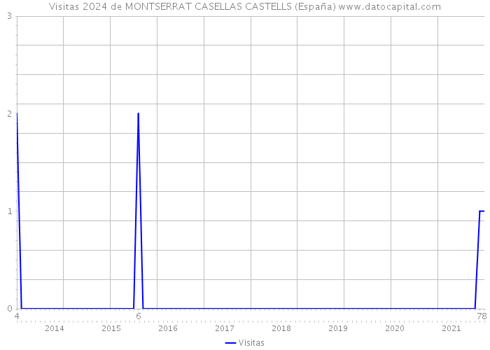 Visitas 2024 de MONTSERRAT CASELLAS CASTELLS (España) 