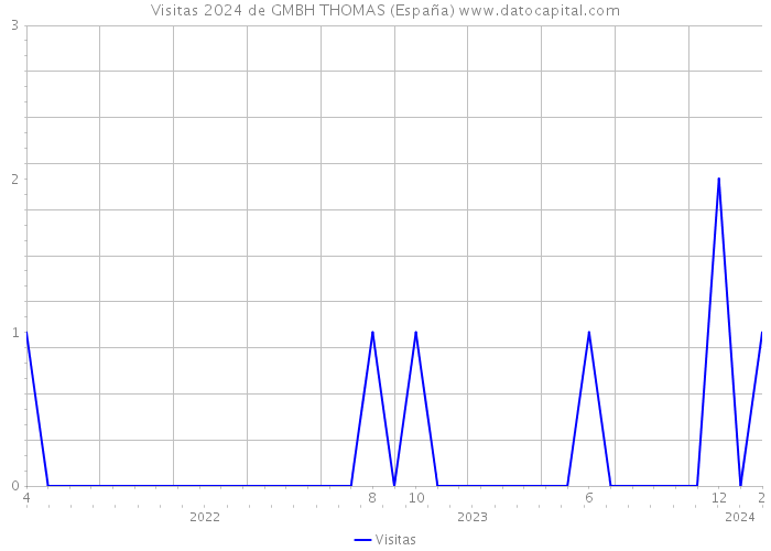 Visitas 2024 de GMBH THOMAS (España) 