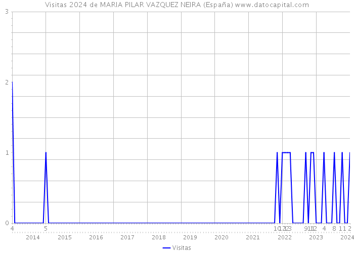 Visitas 2024 de MARIA PILAR VAZQUEZ NEIRA (España) 