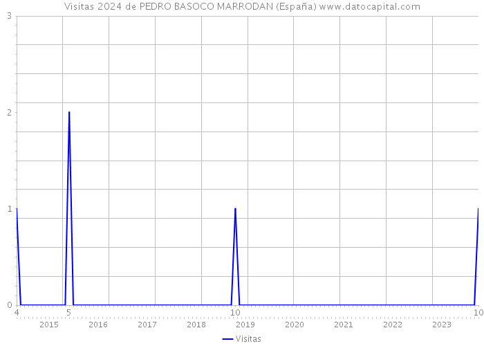 Visitas 2024 de PEDRO BASOCO MARRODAN (España) 