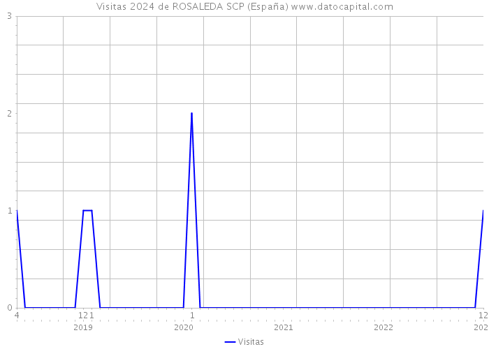 Visitas 2024 de ROSALEDA SCP (España) 