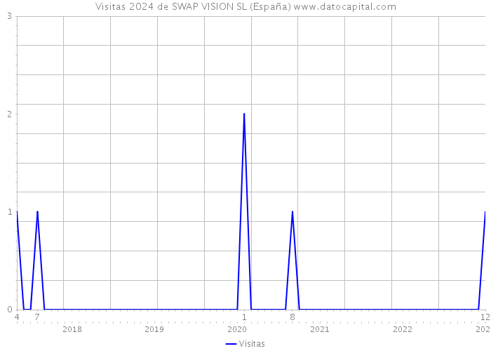 Visitas 2024 de SWAP VISION SL (España) 