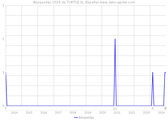 Búsquedas 2024 de TURTLE SL (España) 