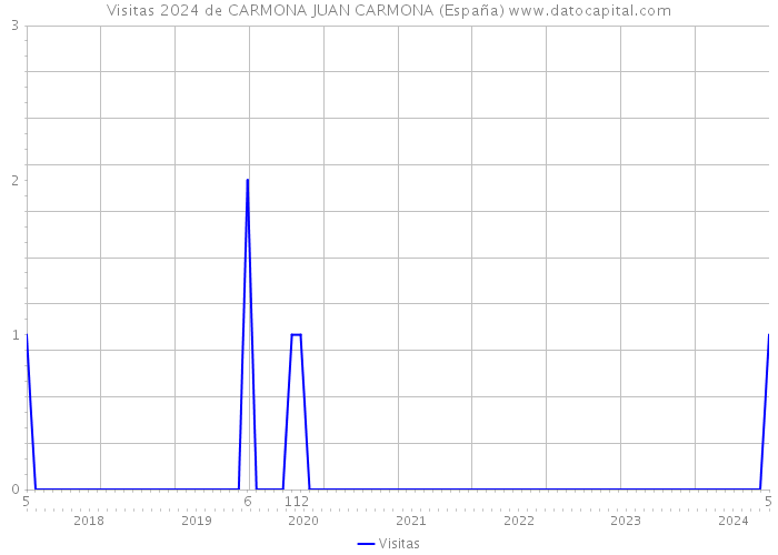 Visitas 2024 de CARMONA JUAN CARMONA (España) 