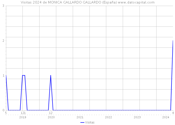 Visitas 2024 de MONICA GALLARDO GALLARDO (España) 