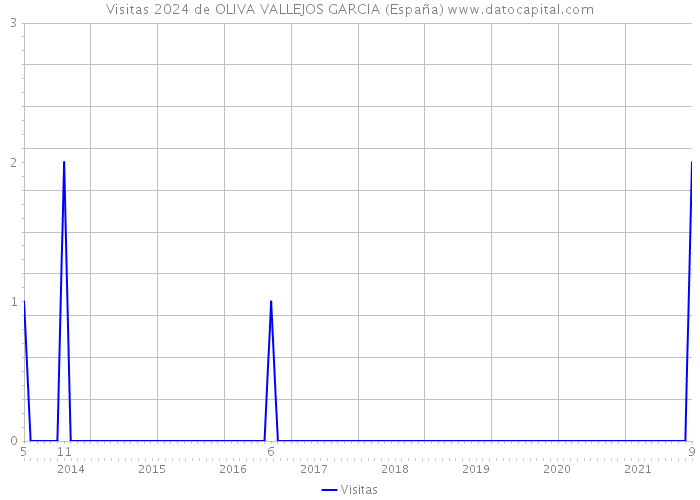 Visitas 2024 de OLIVA VALLEJOS GARCIA (España) 