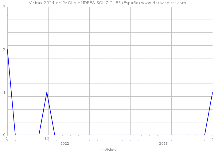 Visitas 2024 de PAOLA ANDREA SOLIZ GILES (España) 