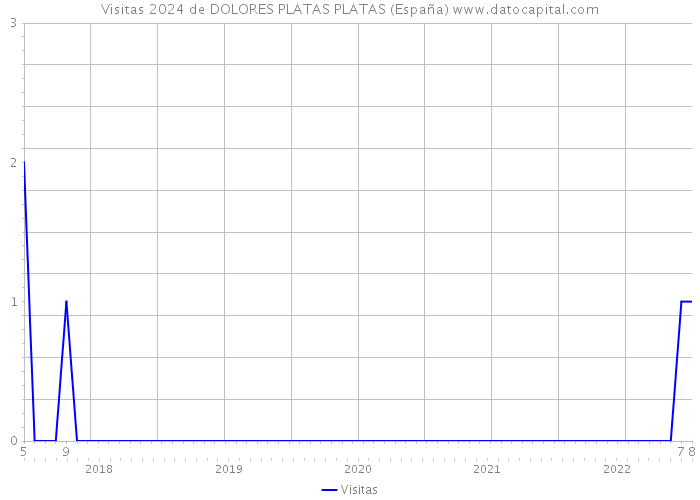 Visitas 2024 de DOLORES PLATAS PLATAS (España) 