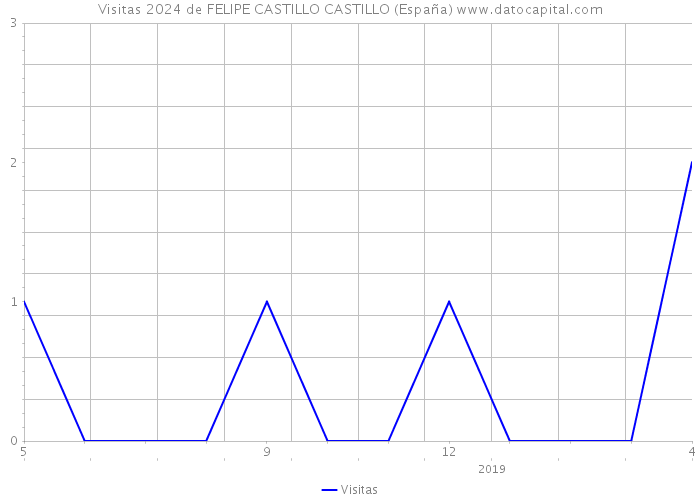 Visitas 2024 de FELIPE CASTILLO CASTILLO (España) 