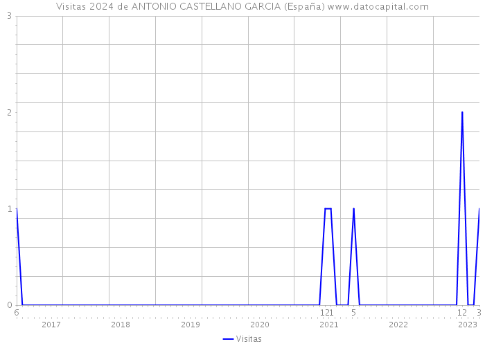 Visitas 2024 de ANTONIO CASTELLANO GARCIA (España) 