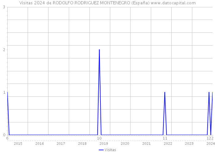 Visitas 2024 de RODOLFO RODRIGUEZ MONTENEGRO (España) 