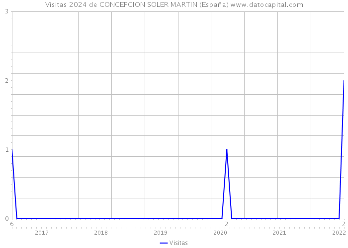 Visitas 2024 de CONCEPCION SOLER MARTIN (España) 