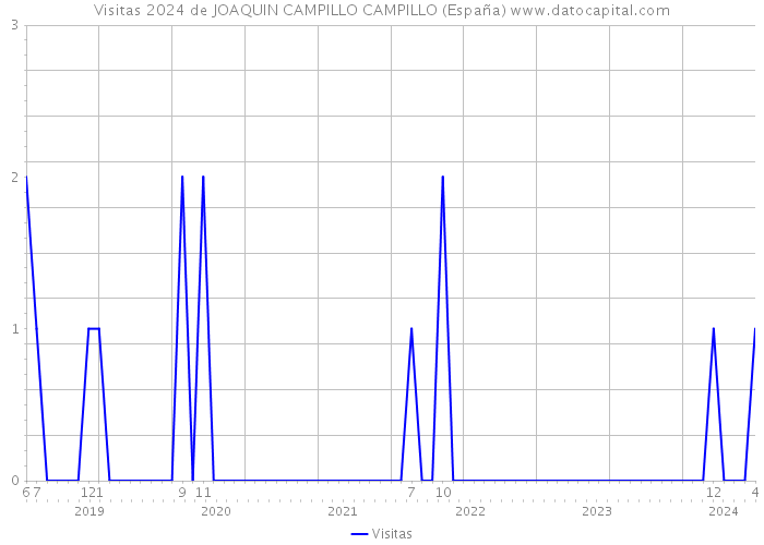 Visitas 2024 de JOAQUIN CAMPILLO CAMPILLO (España) 