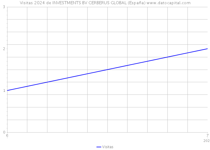 Visitas 2024 de INVESTMENTS BV CERBERUS GLOBAL (España) 