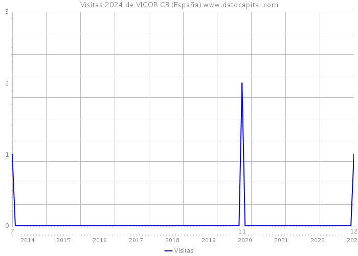 Visitas 2024 de VICOR CB (España) 