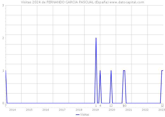 Visitas 2024 de FERNANDO GARCIA PASCUAL (España) 