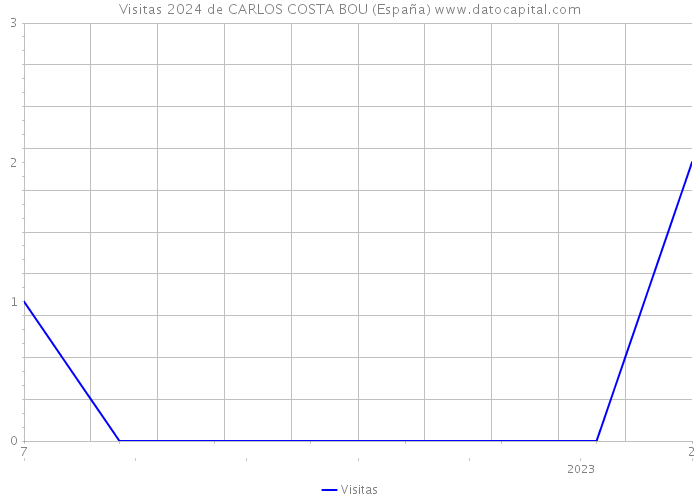 Visitas 2024 de CARLOS COSTA BOU (España) 
