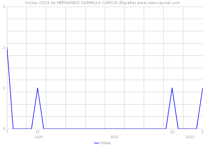 Visitas 2024 de HERNANDO GARMILLA GARCIA (España) 