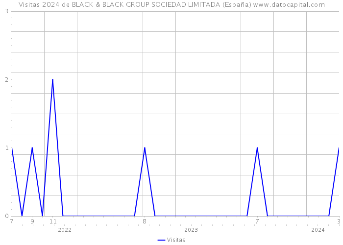 Visitas 2024 de BLACK & BLACK GROUP SOCIEDAD LIMITADA (España) 