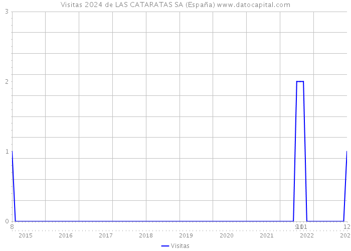 Visitas 2024 de LAS CATARATAS SA (España) 
