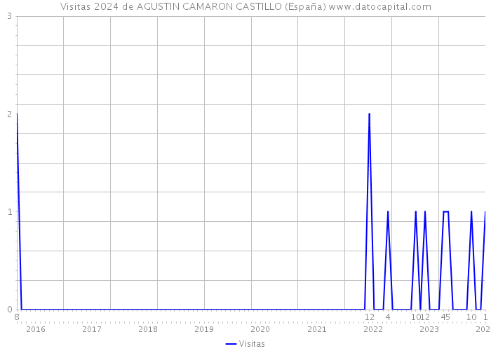 Visitas 2024 de AGUSTIN CAMARON CASTILLO (España) 