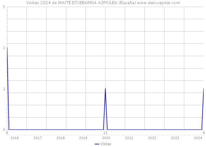 Visitas 2024 de MAITE ETXEBARRIA AZPIOLEA (España) 